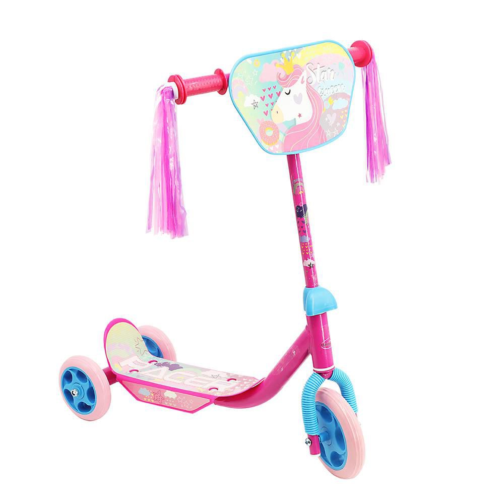 Scooter 3 Ruedas  Celeste & Rosado RACER MARCA EXCLUSIVA 11116R img #1