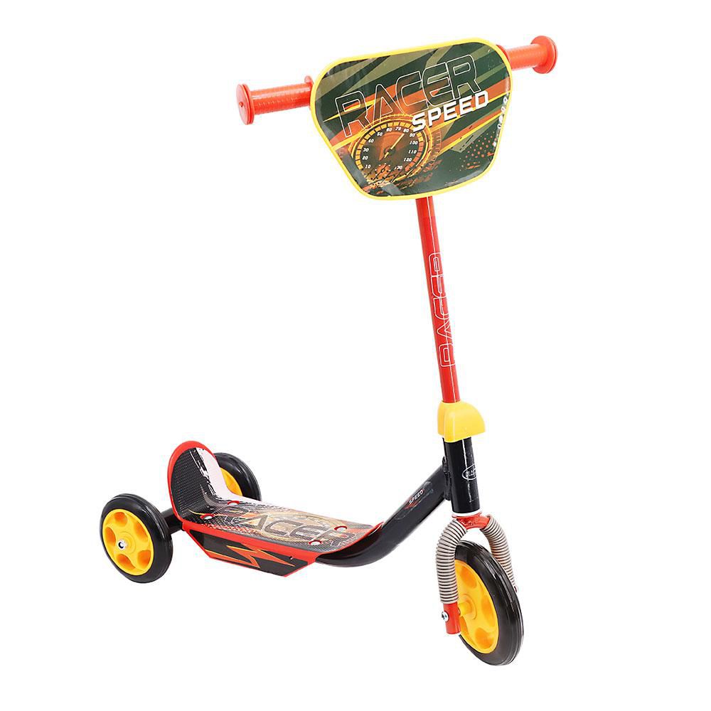 Scooter 3 Ruedas  Rojo & Negro RACER MARCA EXCLUSIVA 11113R img #1