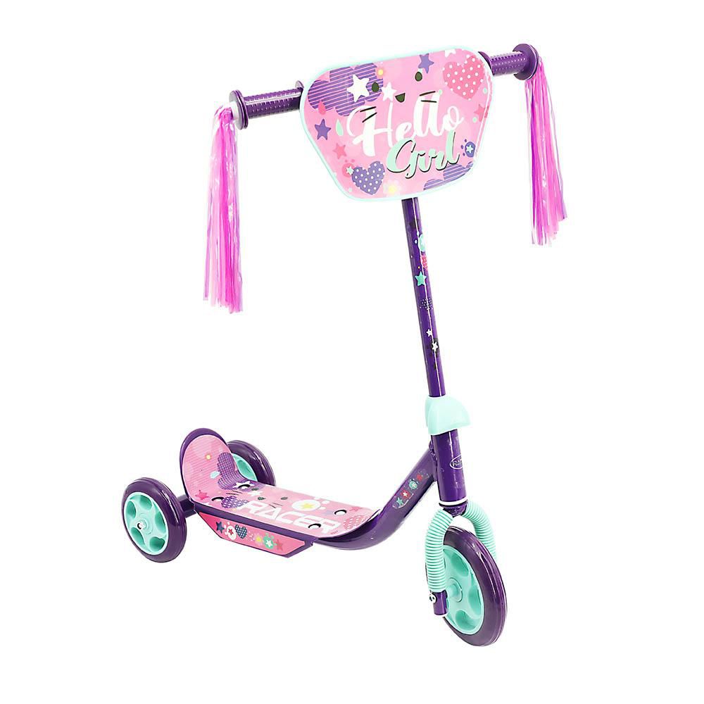 Scooter 3 Ruedas  Rosado & Morado RACER MARCA EXCLUSIVA 11115R img #1