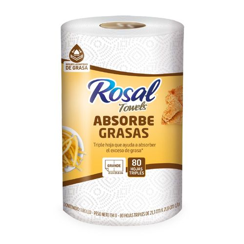 Toallas de cocina ROSAL absorbe grasas (1  und)