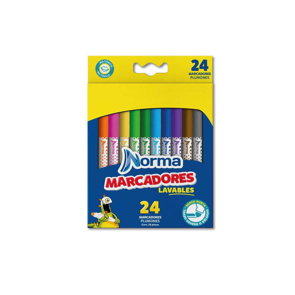 MARCADOR LAVABLE NORMAL NORMA img #1