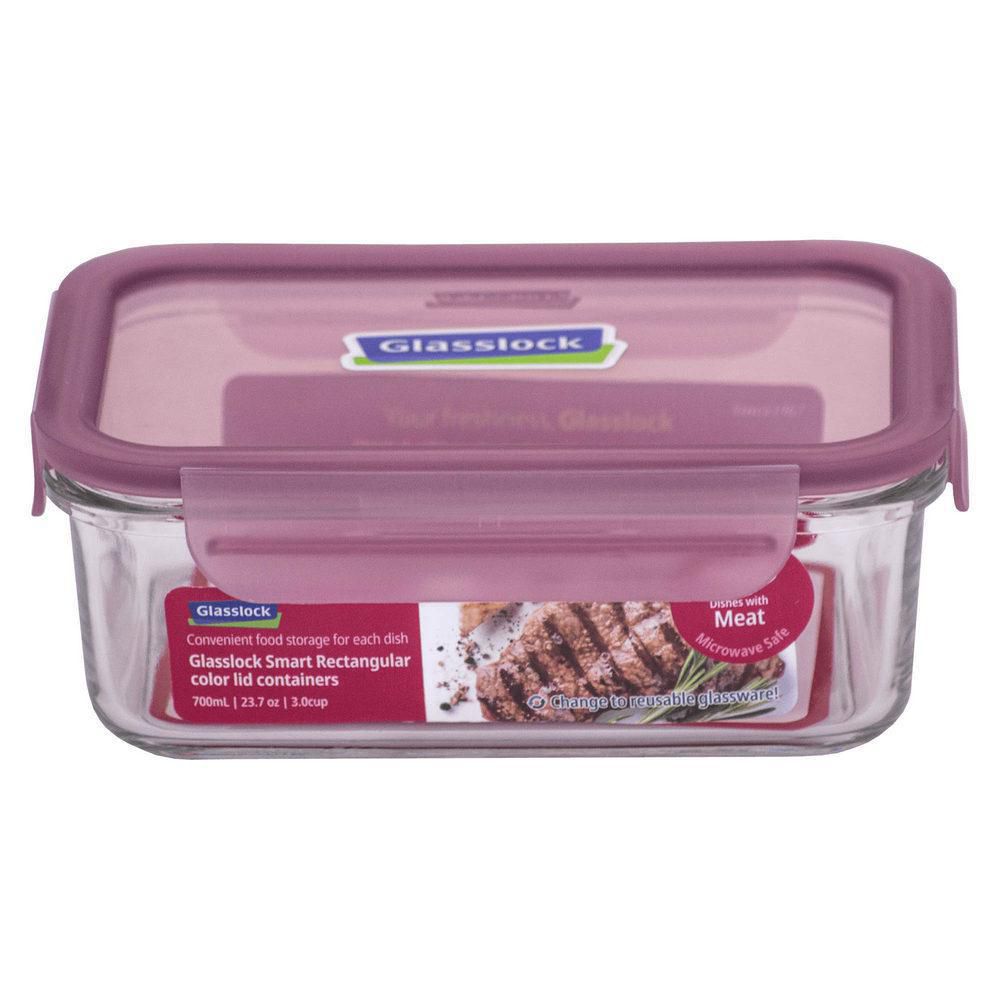 Recipiente Rectangular 700 Ml  GLASSLOCK KG5070 img #3