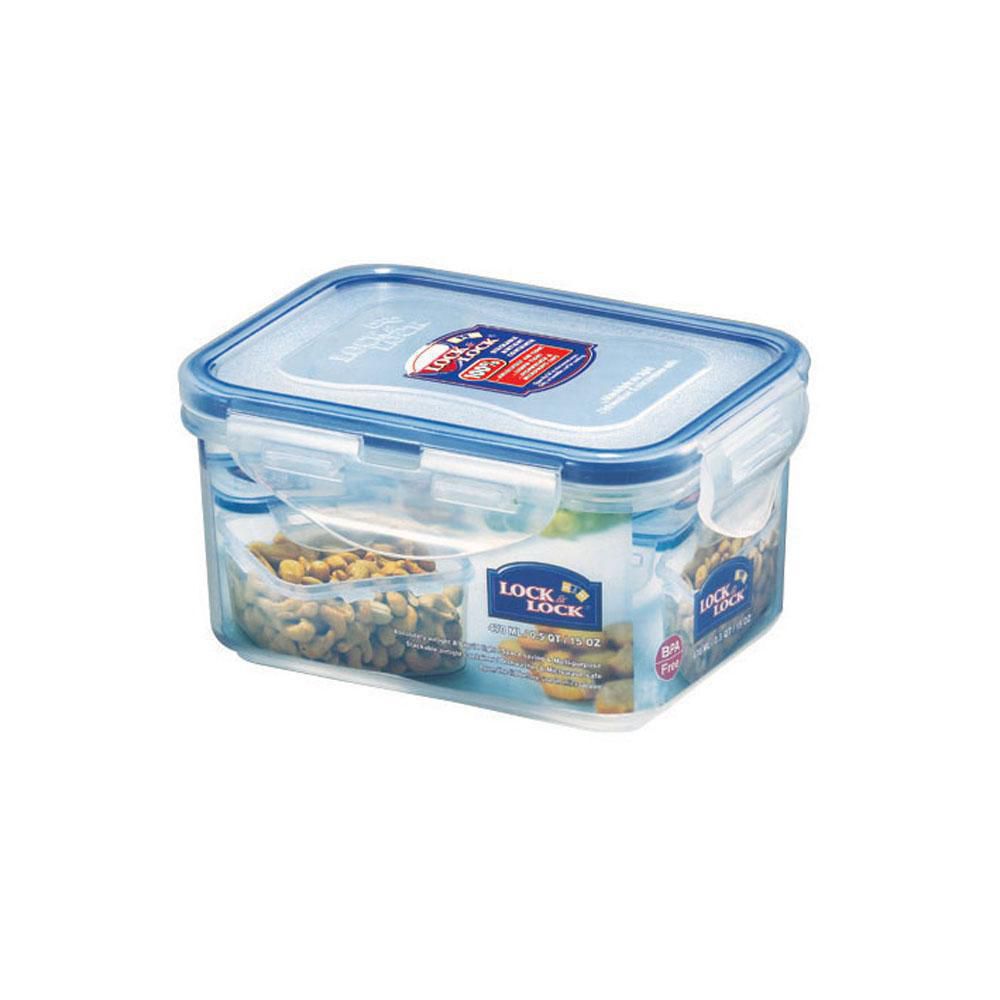 RECIPIENTE RECT.470ML NATURAL LOCK & LOCK 41010284 img #1