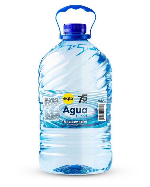 Agua EXITO MARCA PROPIA sin gas (5000  ml)