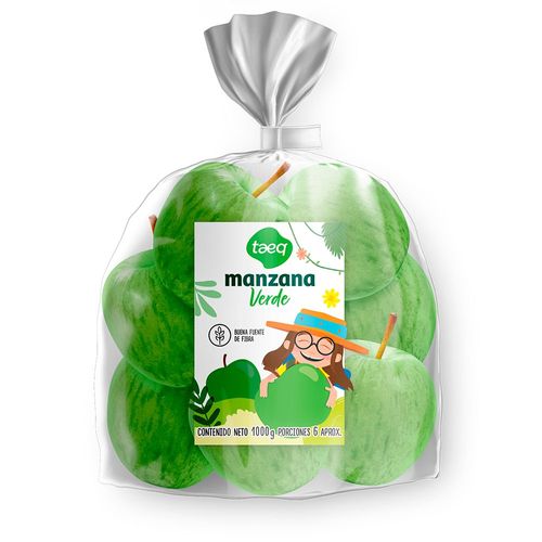 Manzana Verde Bolsa Insuperable TAEQ 1000  gr