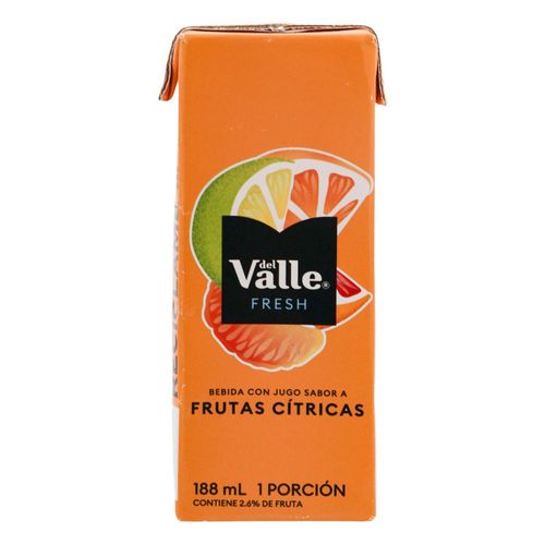 Bebida DEL VALLE FRUTAS CITRICAS (188  ml)