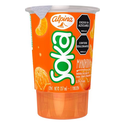 Jugo SOKA Mandarina Vaso (237  ml)