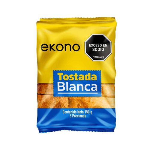 Tostada EKONO blanca (150  gr)