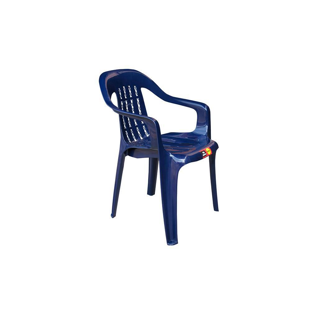 SILLA C/BRAZOS COLOR AZU EXITO 72531 img #2