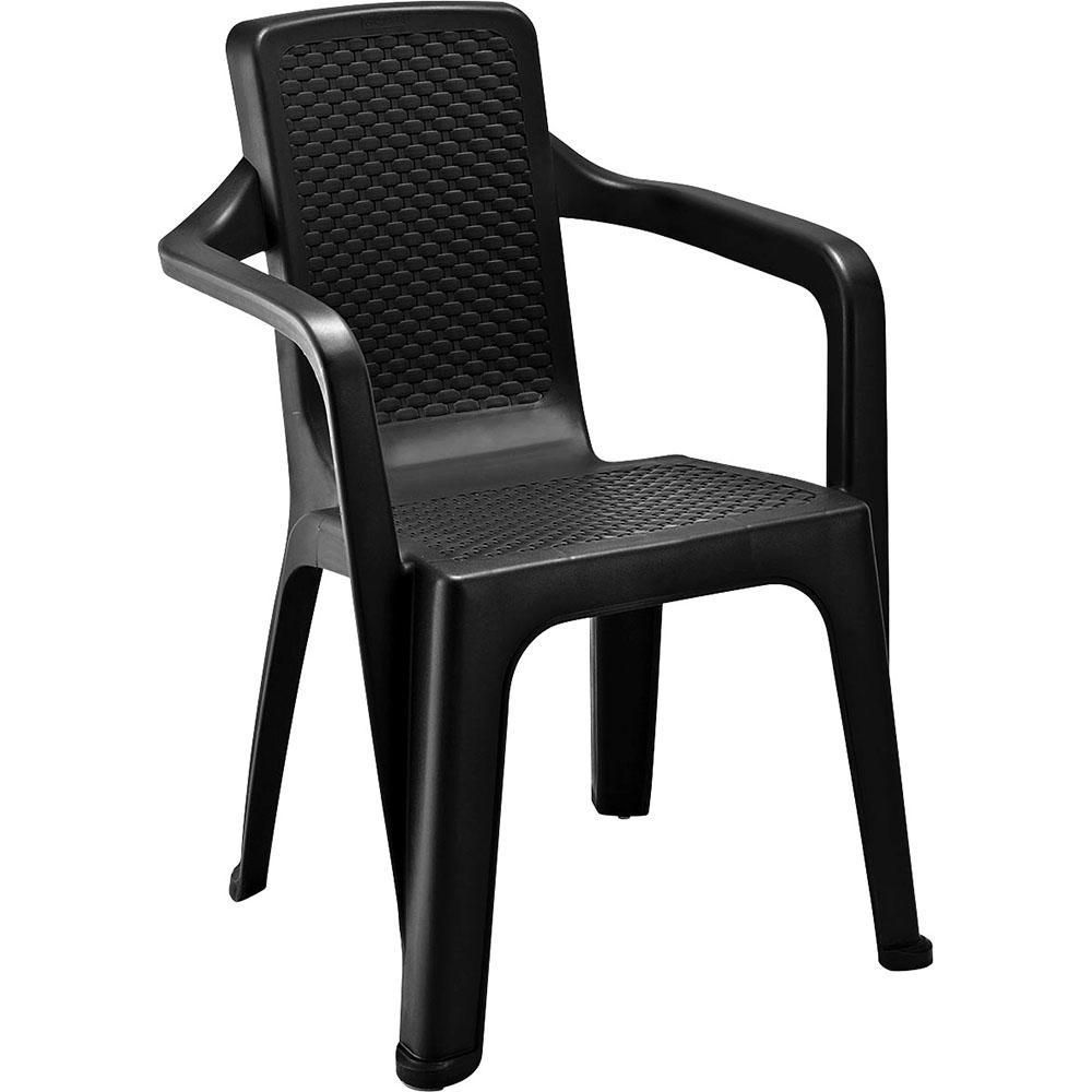 Silla Eterna Negra Con Brazos RIMAX 8746S img #1