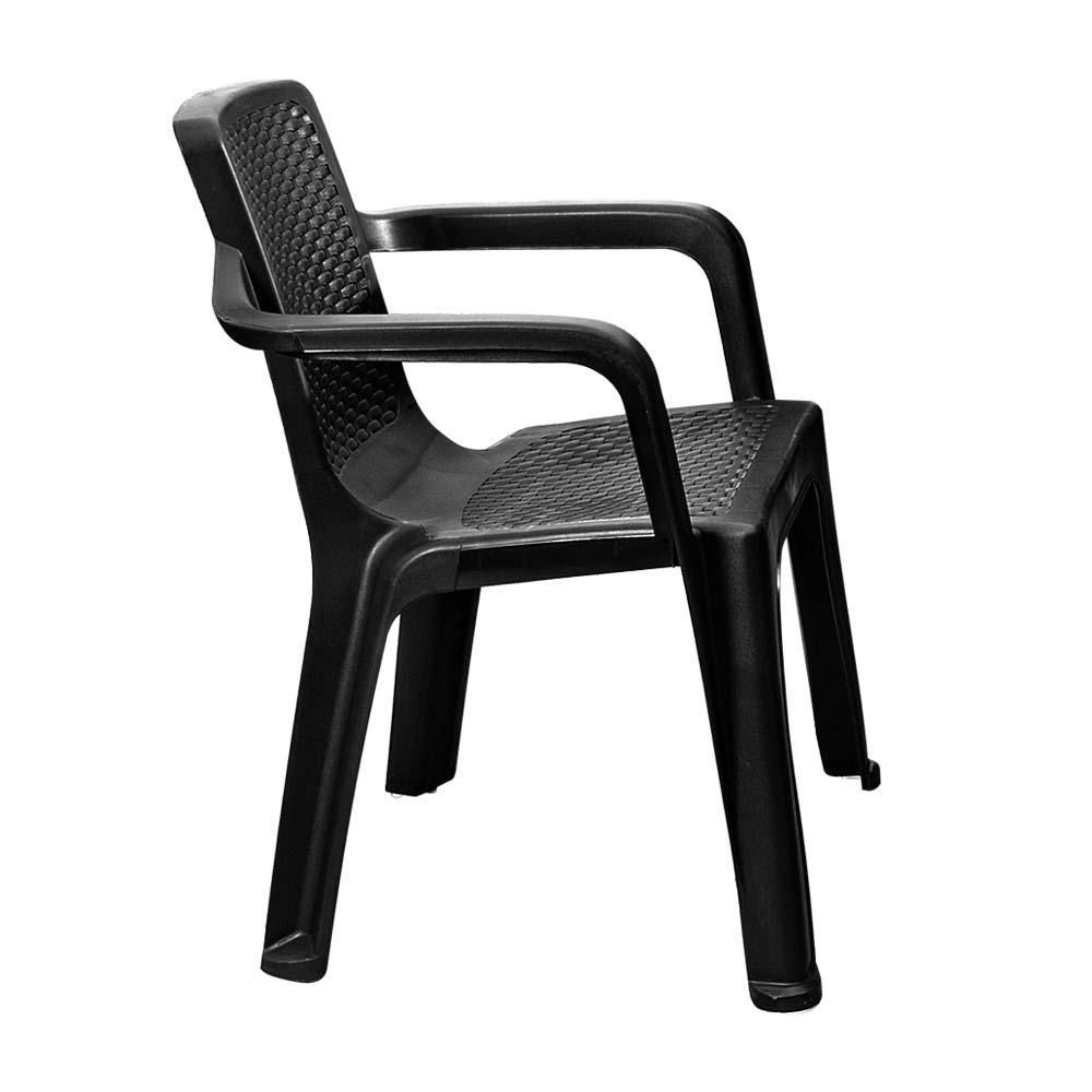 Silla Eterna Negra Con Brazos RIMAX 8746S img #3