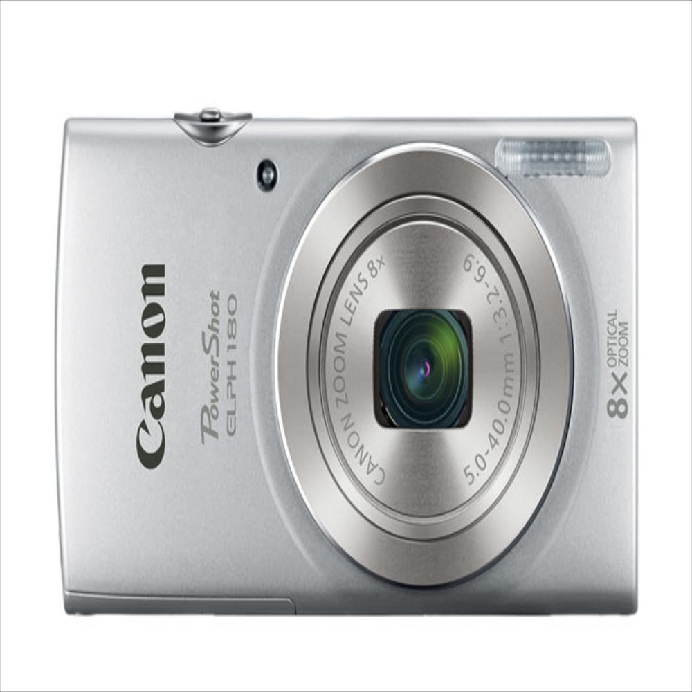 Camara Compacta Canon Powershot Elph 180 Plateada Carulla