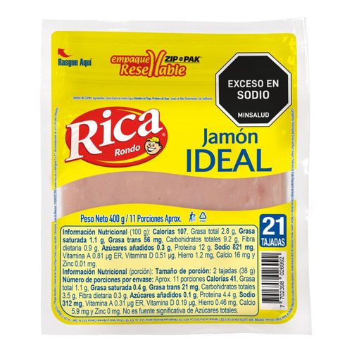 Jamon RICA de Cerdo (400  gr)