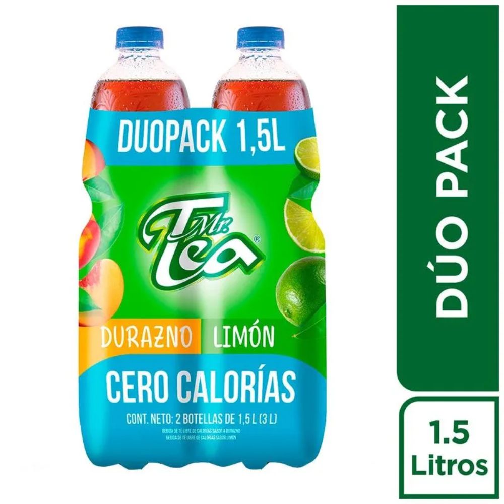 Té negro MR TEA surtido cero calorías x2und (3000  ml) img #1