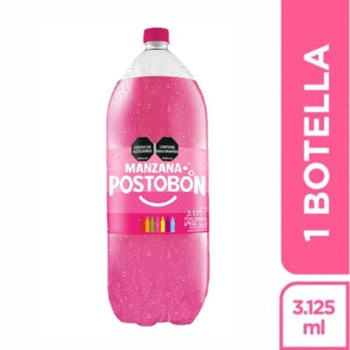 Gaseosa POSTOBON manzana botella (3125  ml)