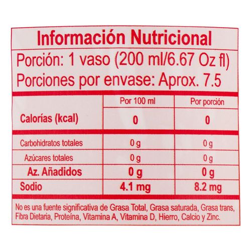 Bebida gasificada POSTOBON ACQUA manzana botella (1500  ml)