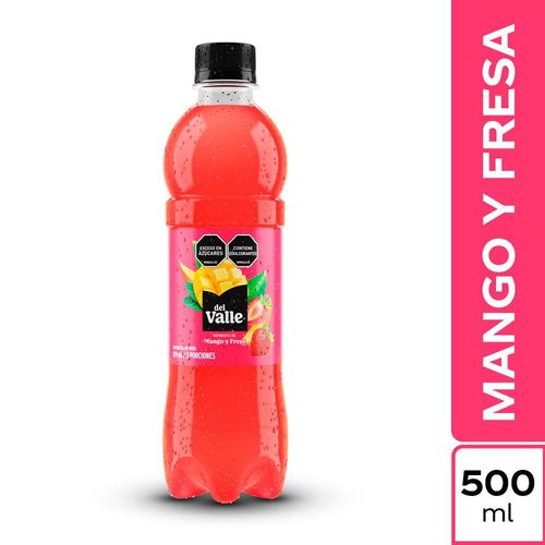 Refresco DEL VALLE mango y fresa (500  ml)