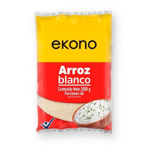 Arroz EKONO blanco (2000  gr)