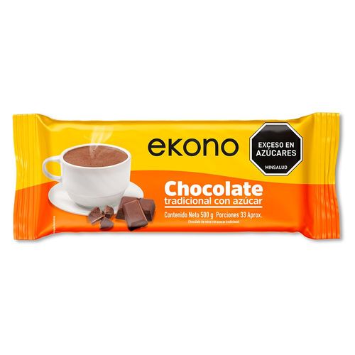 Chocolate EKONO tradicional (500  gr)