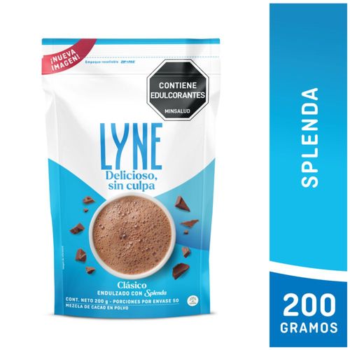 Chocolate LYNE endulzado (200  gr)