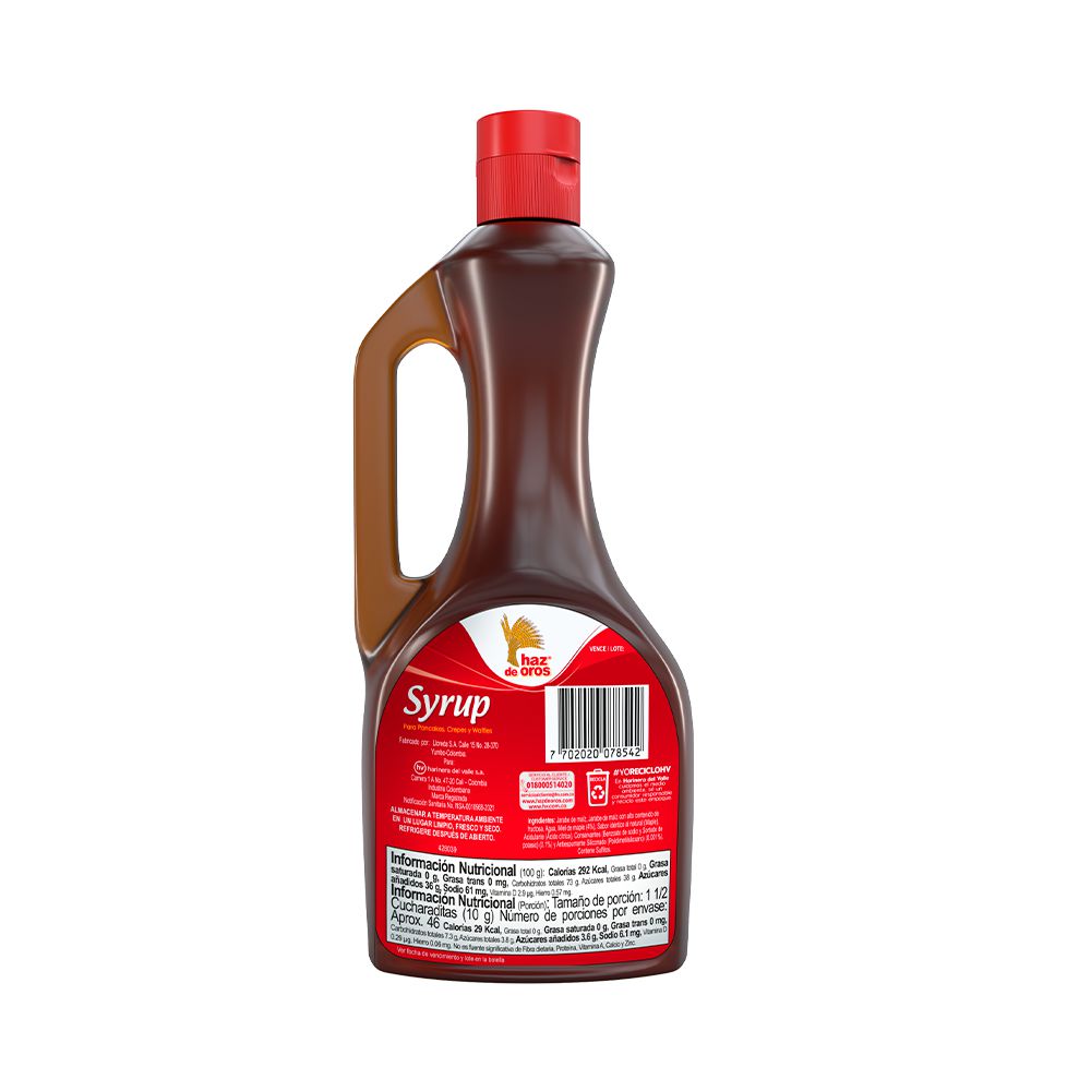 Syrup HAZ DE OROS tradicional (340  ml) img #3