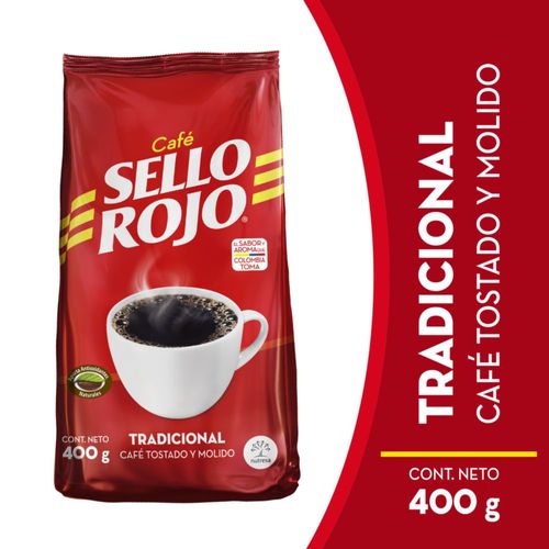 Café SELLO ROJO molido (400  gr)