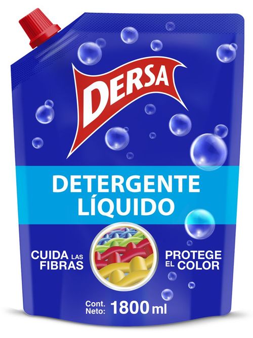 Detergente líquido DERSA protege el color (1800  ml)