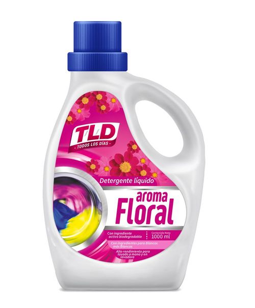 Detergente líquido T/L/D TODOS LOS DIAS aroma floral (1000  ml)