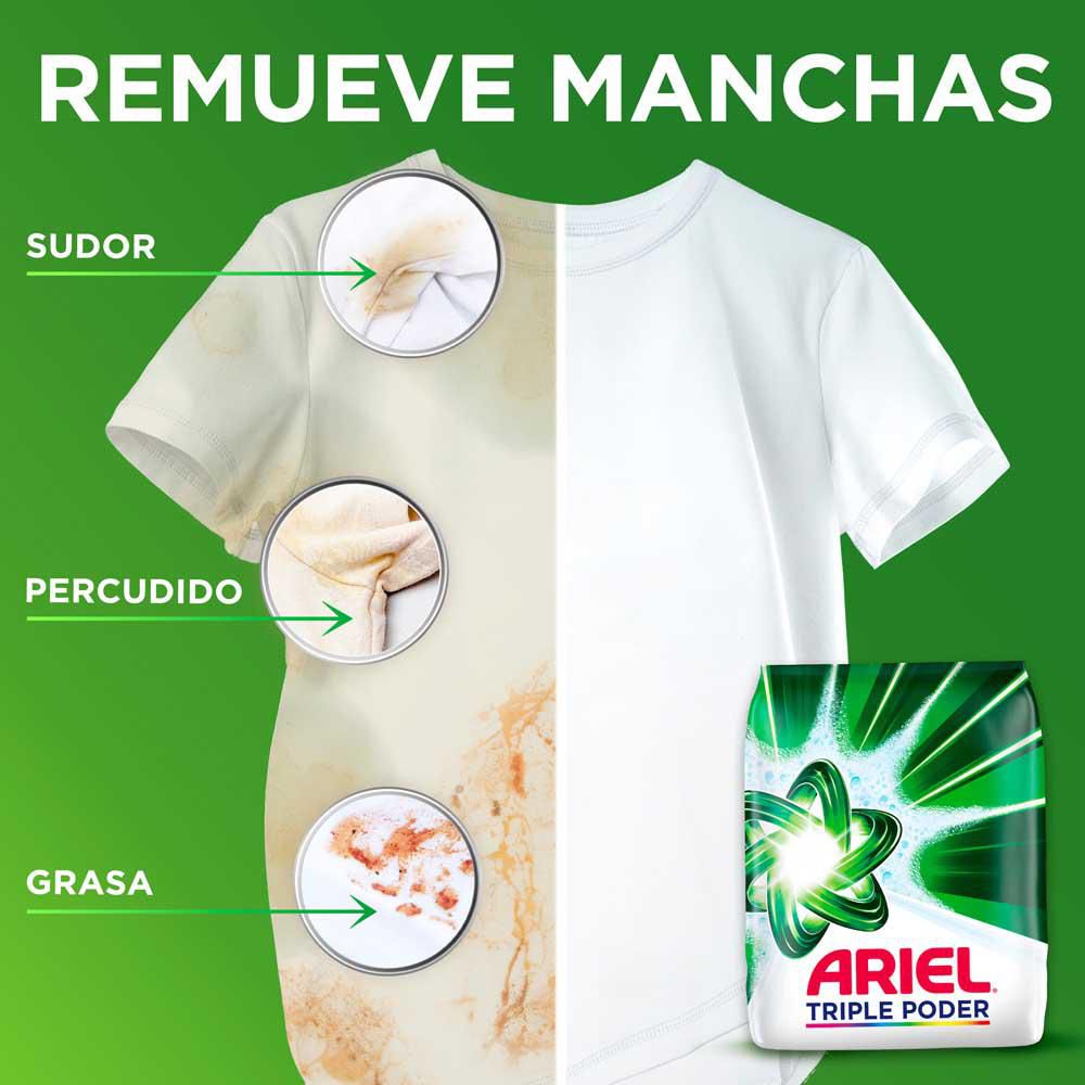 Detergente en polvo ARIEL triple poder (6000  gr) img #3