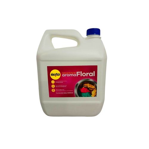 Detergente líquido EXITO MARCA PROPIA aroma floral (4000  ml)