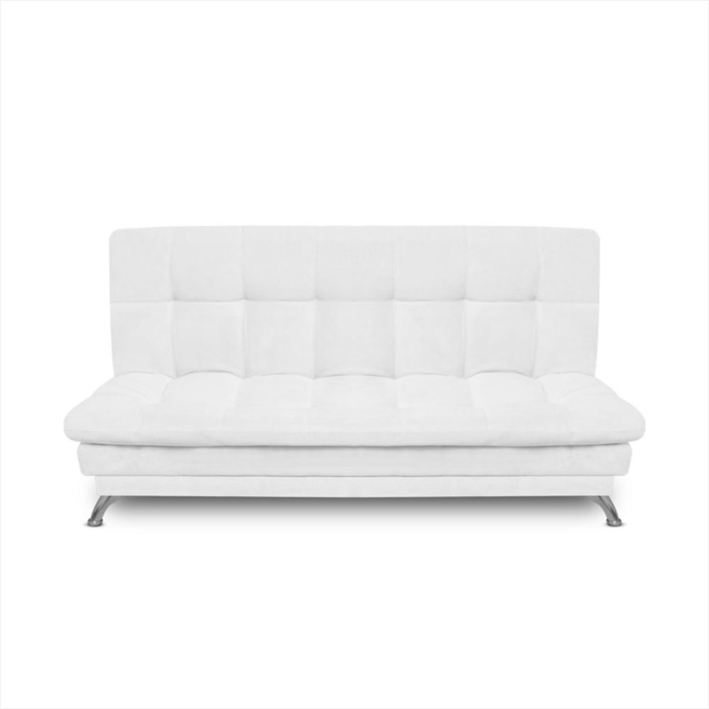 Sofá Clic Clac Multifuncional Magic Class Microfibra Blanco img #2