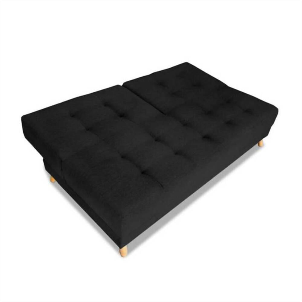 Sofá Cama Elastic Magic Class Microfibra Negro img #4