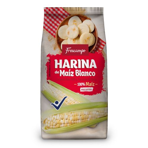 Harina FRESCAMPO de maíz blanco (1000  gr)