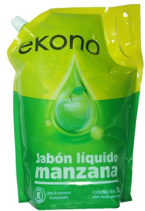 Jabón líquido EKONO manzana (2000  ml)