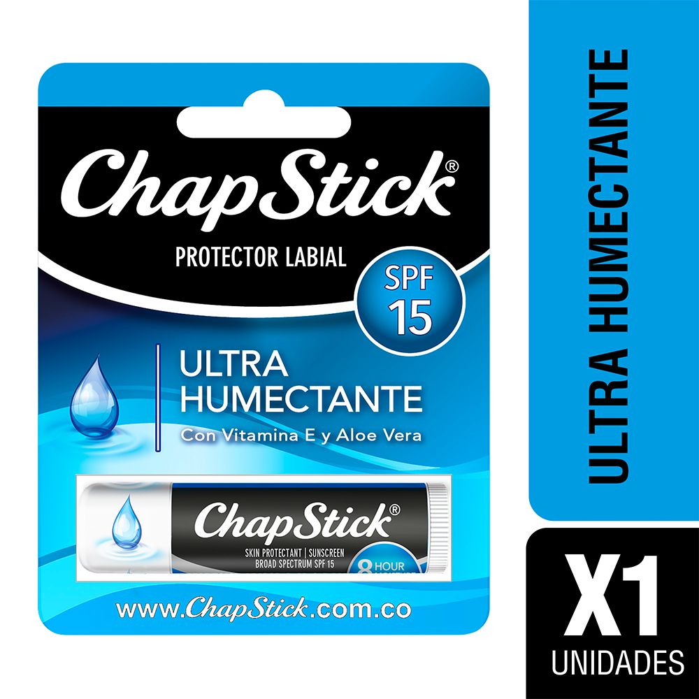 Protector labial CHAPSTICK ultra humectante (4  gr) img #1