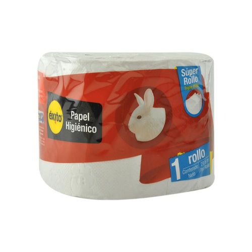 Papel higiénico EXITO MARCA PROPIA súper rollo triple hoja (29  mts)