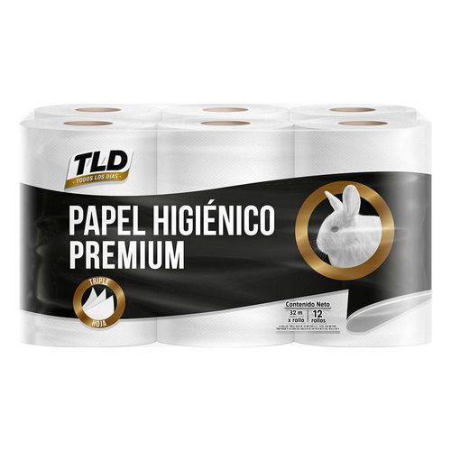 Papel higiénico T/L/D TODOS LOS DIAS premium (384  mts)