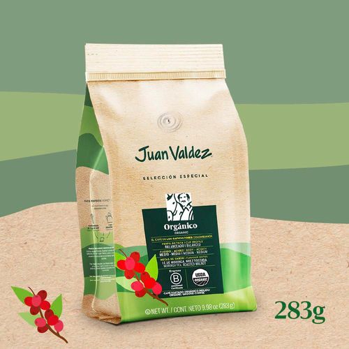 Café JUAN VALDEZ orgánico molido (283  gr)