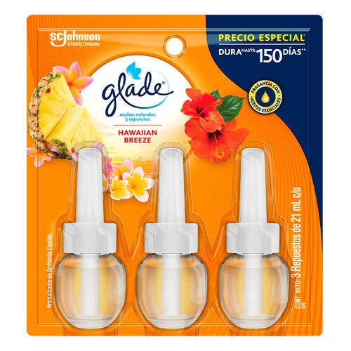 Ambientador Aceites x 3 Mix GLADE 38545