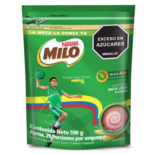 Bebida en polvo MILO ActivGO (590  gr)