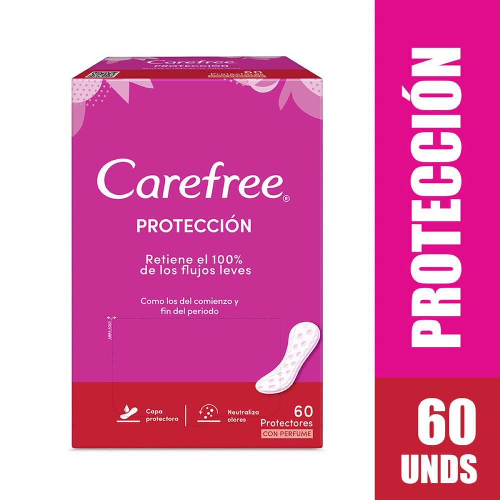 Protectores CAREFREE retiene el 100% de flujos leves (60  und) img #1