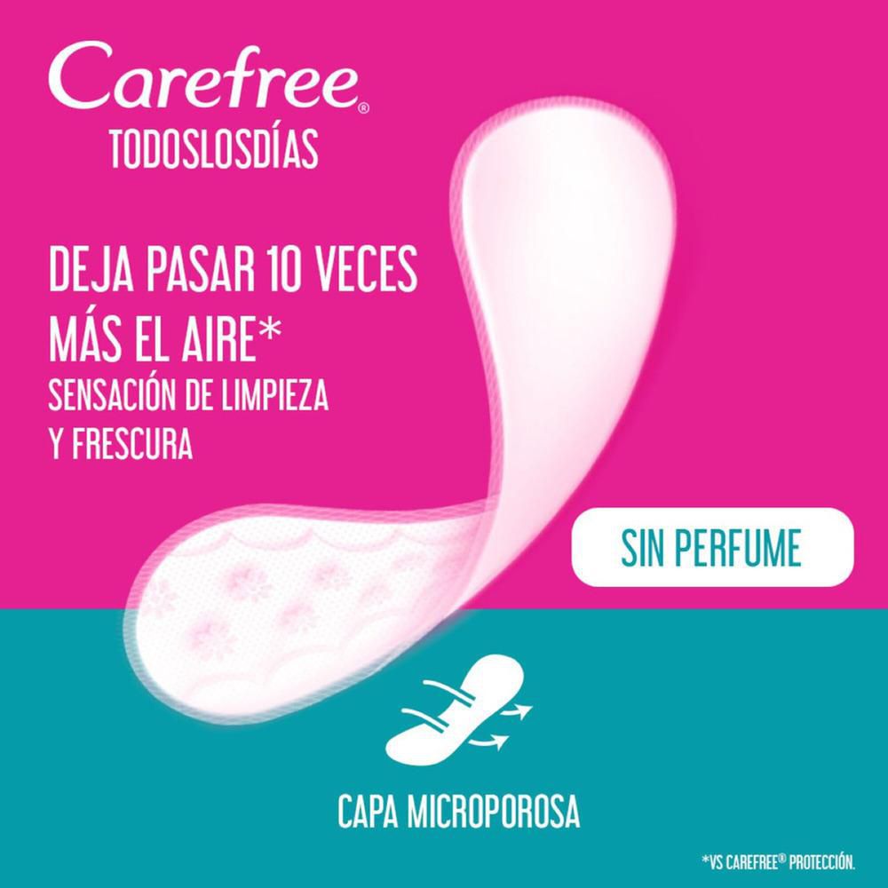 Protectores CAREFREE todos los días (100  und) img #4