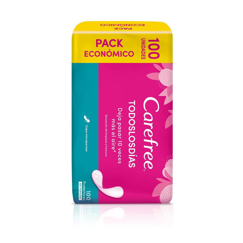 Protectores CAREFREE todos los días (100  und) img #7