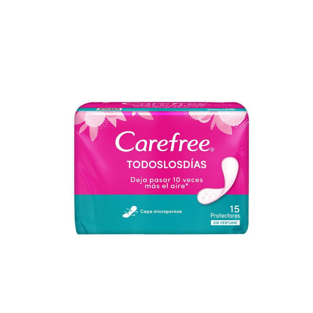 Protectores CAREFREE todos los días (15  und) img #2