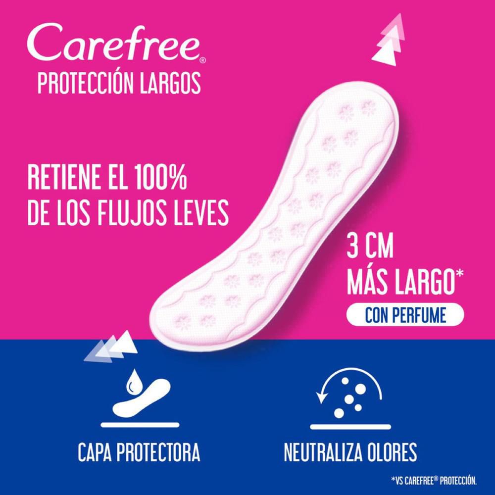 Protectores CAREFREE largos (40  und) img #4