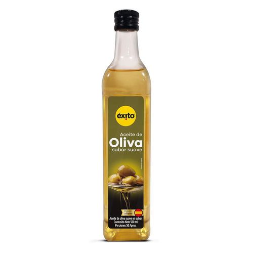 Aceite de oliva EXITO MARCA PROPIA sabor suave (500  ml)