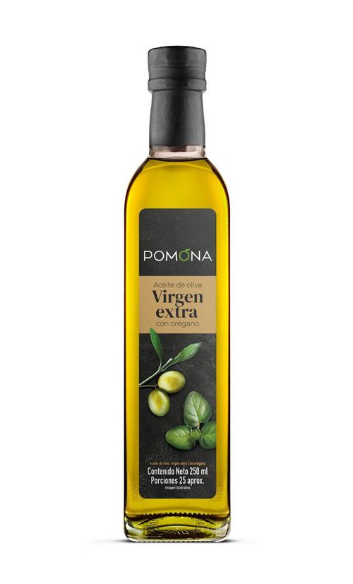 Aceite de oliva Pomona extra virgen con orégano (250  ml)