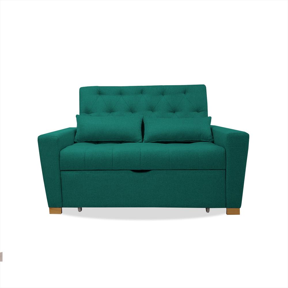 Sofacama Ackerman Verde + Cojines img #1