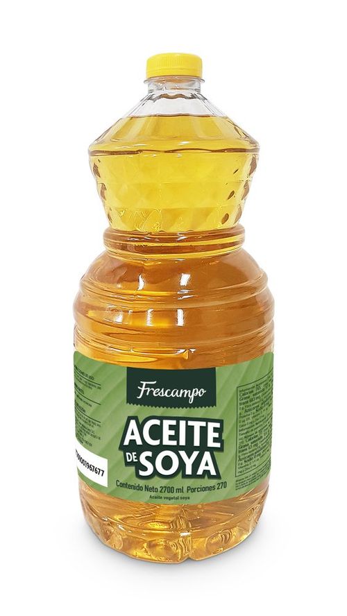 Aceite de soya FRESCAMPO multiusos botella familiar (2700  ml)