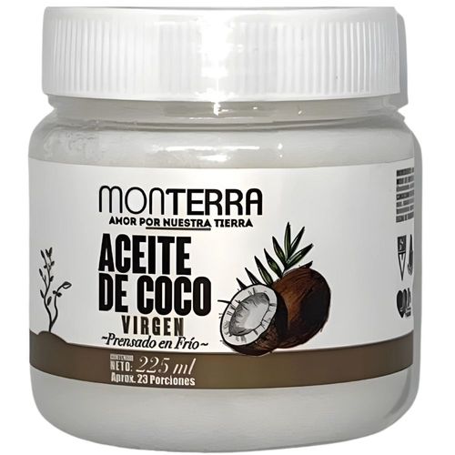 Aceite de coco MONTERRA virgen (225  ml)